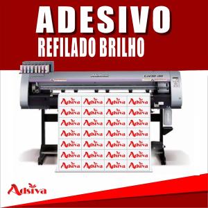 Adesivo Adesivo  Vinil Impresso 100x100  Brilho Refilado * 