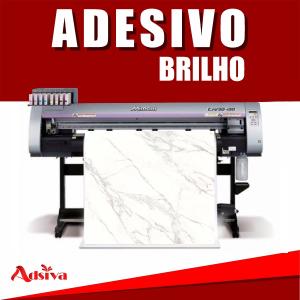 Adesivo Adesivo Impresso Laminado 100x100  Brilho Sem Acabamento * 